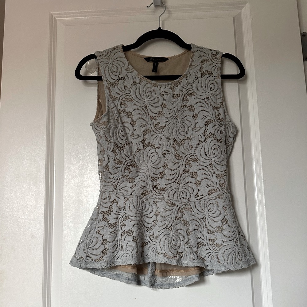 BcBG Maxazria Lace Top